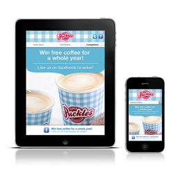 resturant mock puckles tablet mobile mock